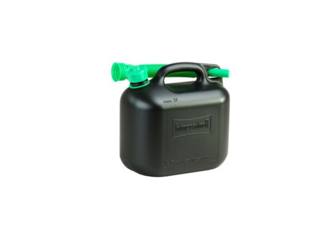 Jerrycan Hünnersdorff 5 liter zwart Jerrycan Hünnersdorff 5 liter zwart