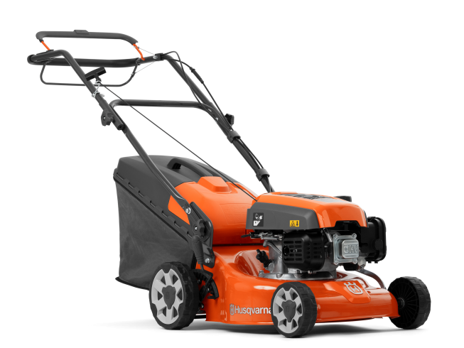 Husqvarna LC 140 SP Stalen maaidek met opvang