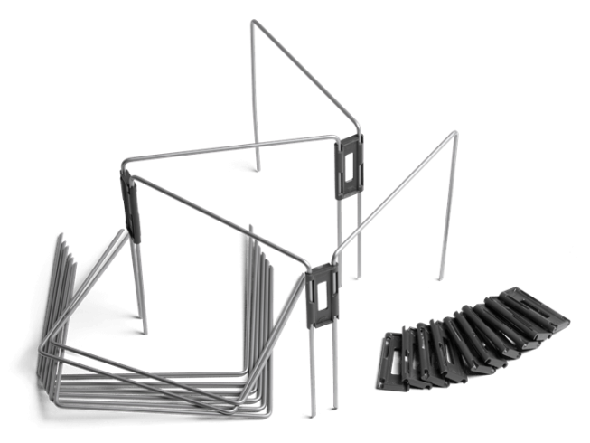 Husqvarna Automower tijdelijke omheining - hekwerkbogen Husqvarna Automower tijdelijke omheining - hekwerkbogen